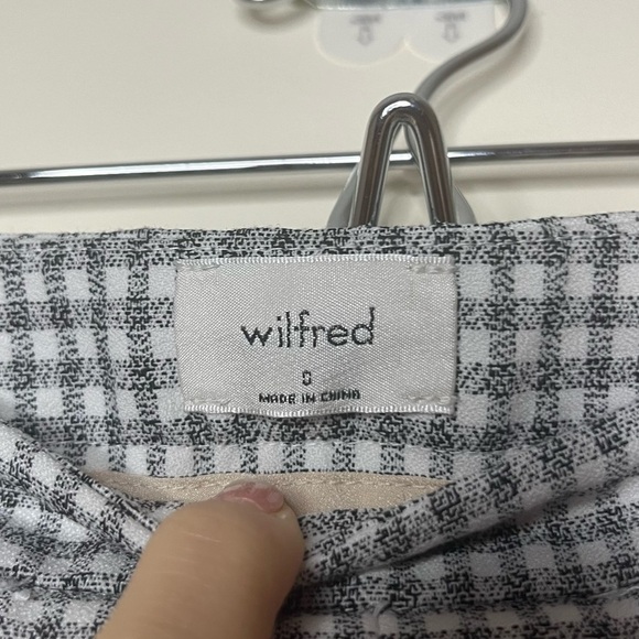 ARITZIA WILFRED Kick Flare Gingham Pant - Picture 9 of 13